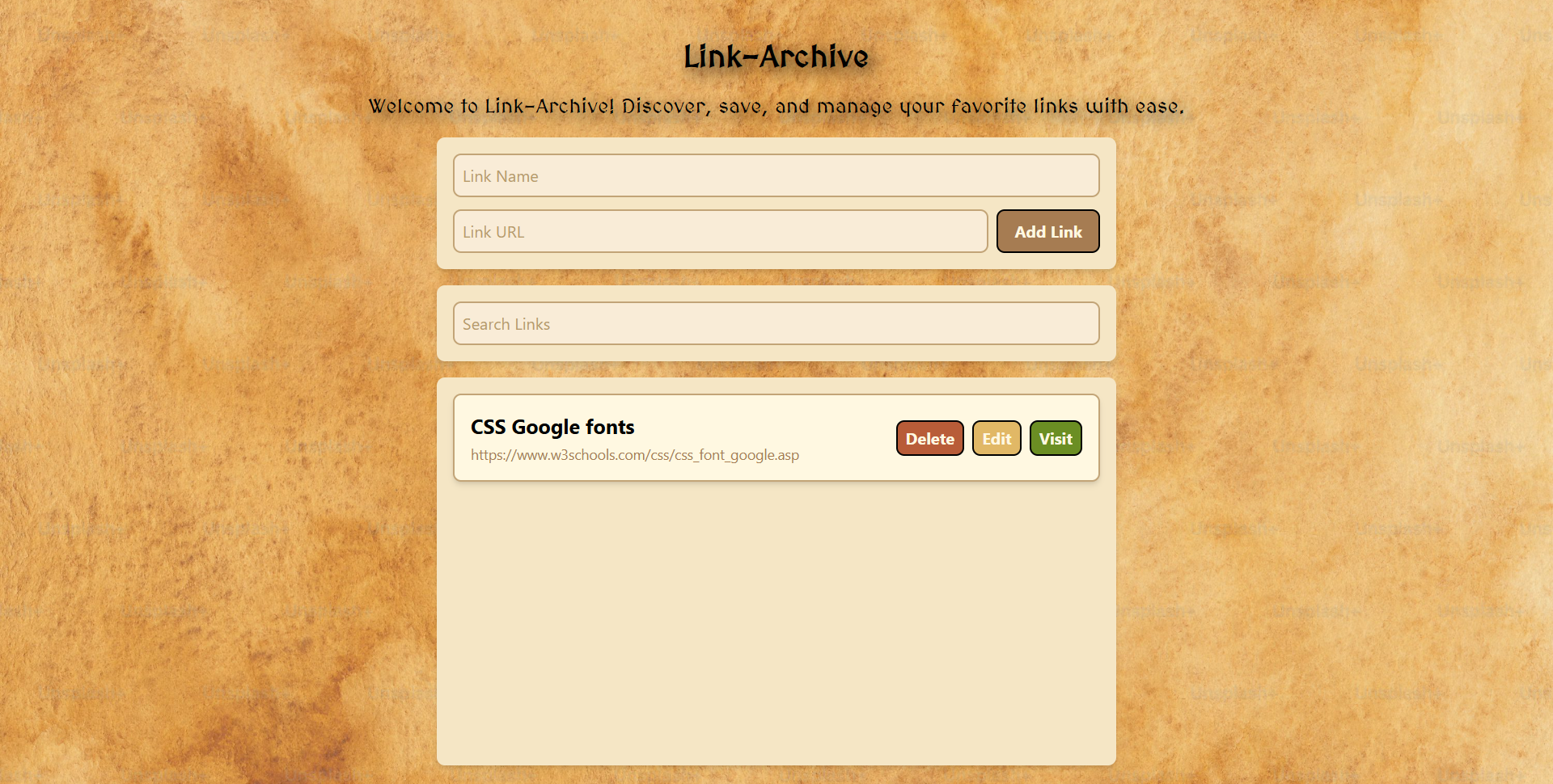 Link-Archive